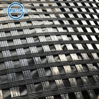 High Tensile Strength Fiberglass Geogrid Prices Glassfiber Geogrid for Asphalt Pavement Geogrid