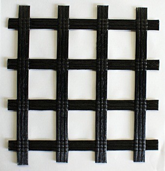 High Tensile Strength Fiberglass Geogrid for Asphalt Pavement